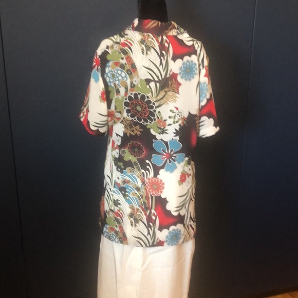 VINTAGE floral/colourful blouse - Picture 7 of 10